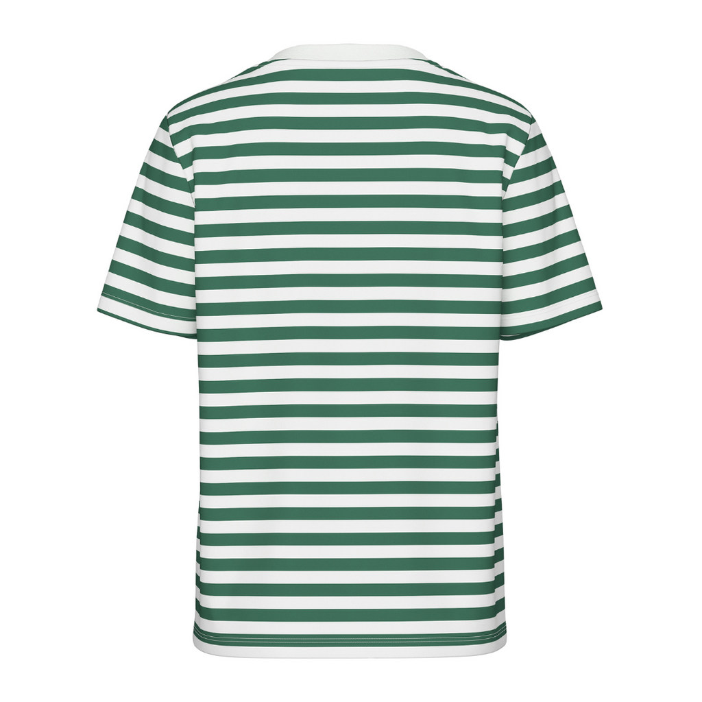 PIECES - T-SHIRT - RIA 17146339 - HUNTER GREEN/BRIGHT WHITE