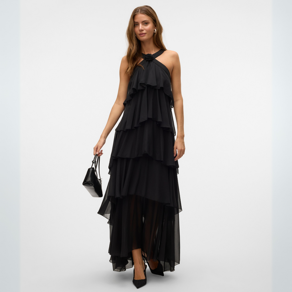 VERO MODA - KJOLE - FELICIA 10295237 - SORT