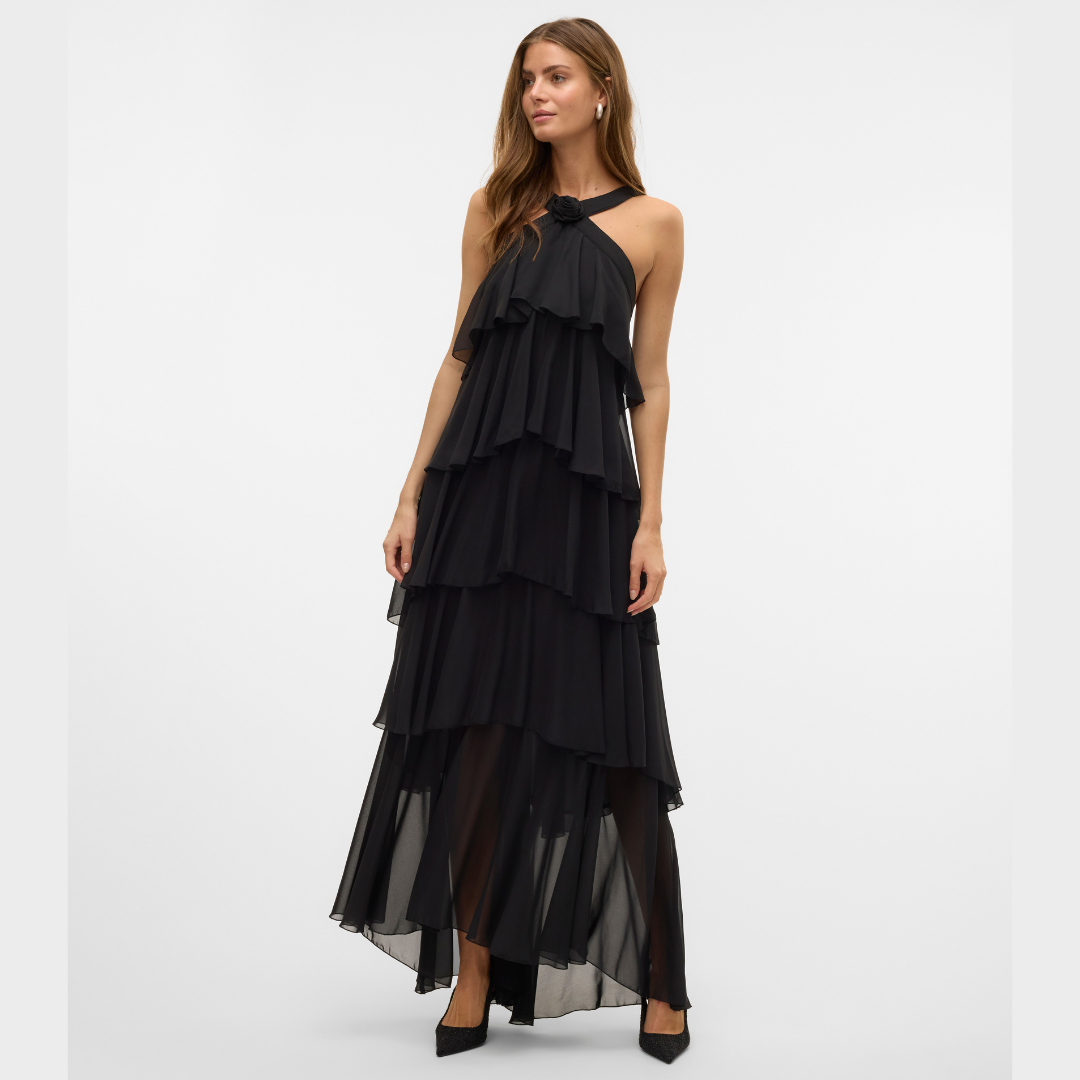 VERO MODA - KJOLE - FELICIA 10295237 - SORT