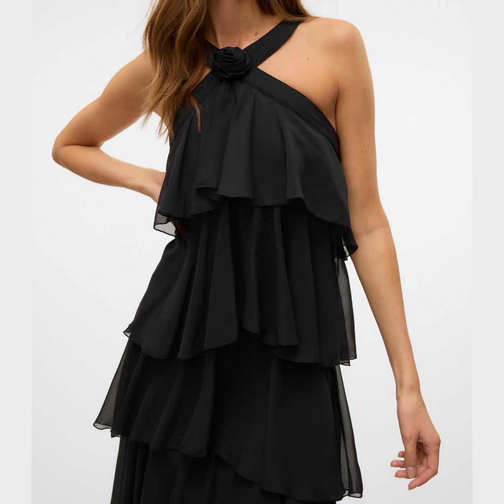 VERO MODA - KJOLE - FELICIA 10295237 - SORT