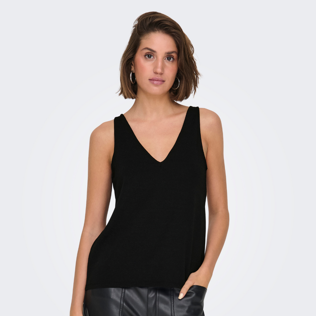 ONLY - TOP - QUEEN 15331403 - BLACK ODA