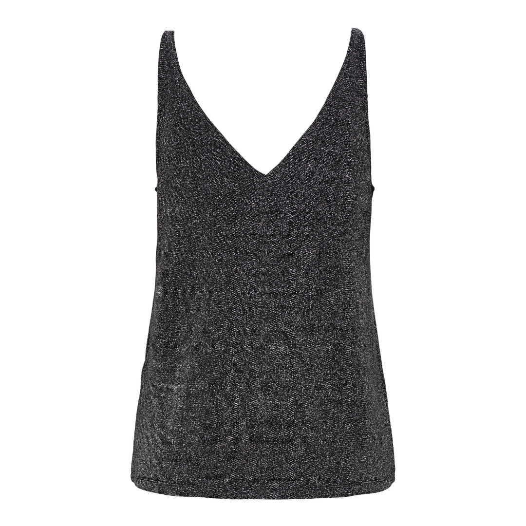 ONLY - TOP - QUEEN 15331403 - BLACK FILLI