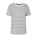 PIECES - T-SHIRT - RIA 17146339 - ULTIMATE GREY/BRIGHT WHITE