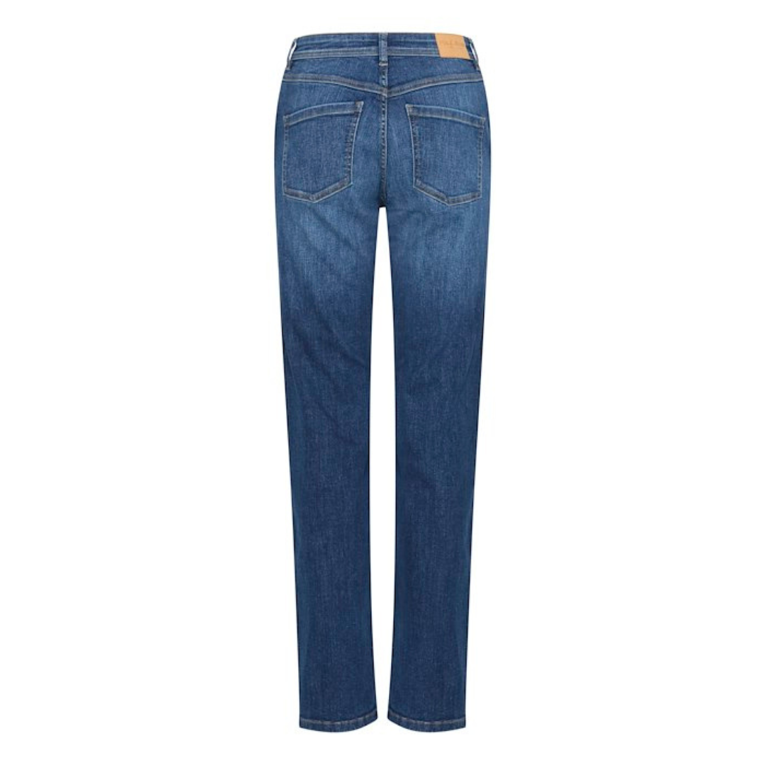 PULZ - JEANS - KATJA 50208637 - DARK BLUE DENIM