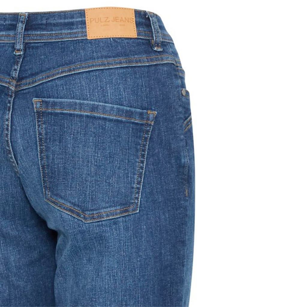 PULZ - JEANS - KATJA 50208637 - DARK BLUE DENIM