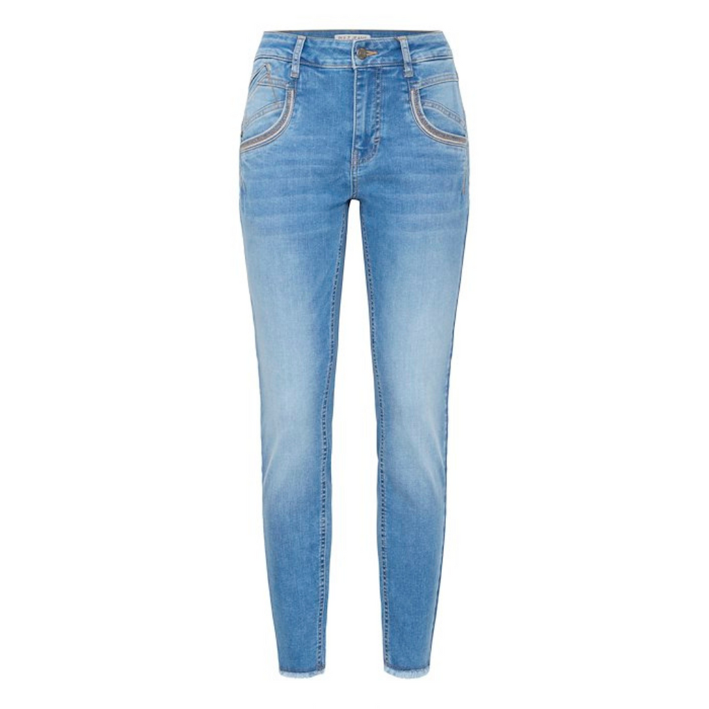 PULZ - JEANS - CARMEN ANKLE 50208730 - LIGHT BLUE DENIM