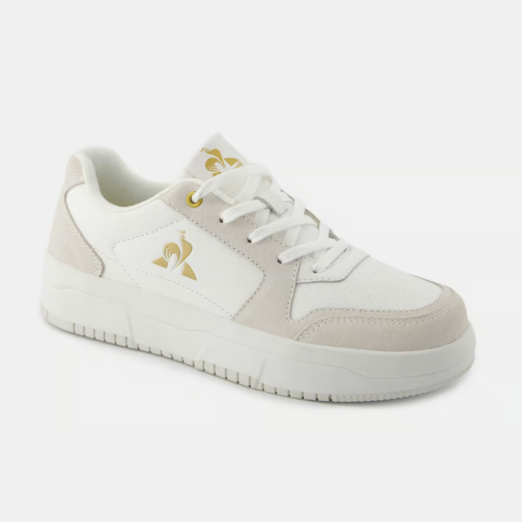 LE COQ SPORTIF - SNEAKERS - BILLIE 2422894 - OPTICAL WHITE/GOLD