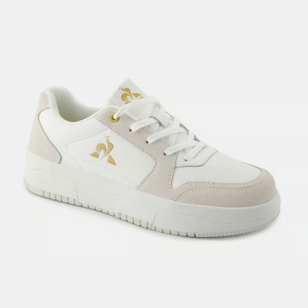 LE COQ SPORTIF - SNEAKERS - BILLIE 2422894 - OPTICAL WHITE/GOLD