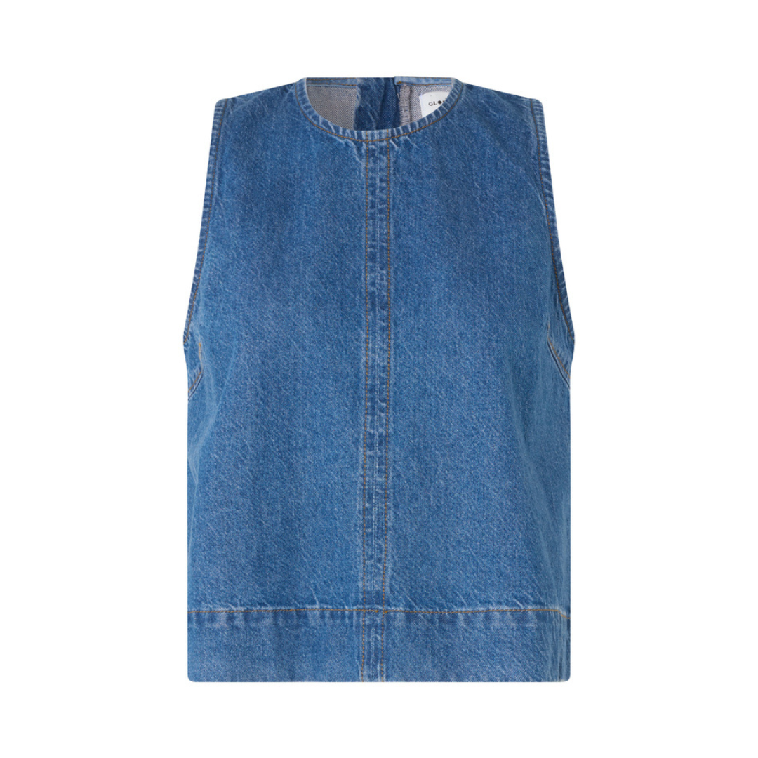 GLOBAL FUNK - TOP - RIHNE 58439850 - MID VINTAGE BLUE