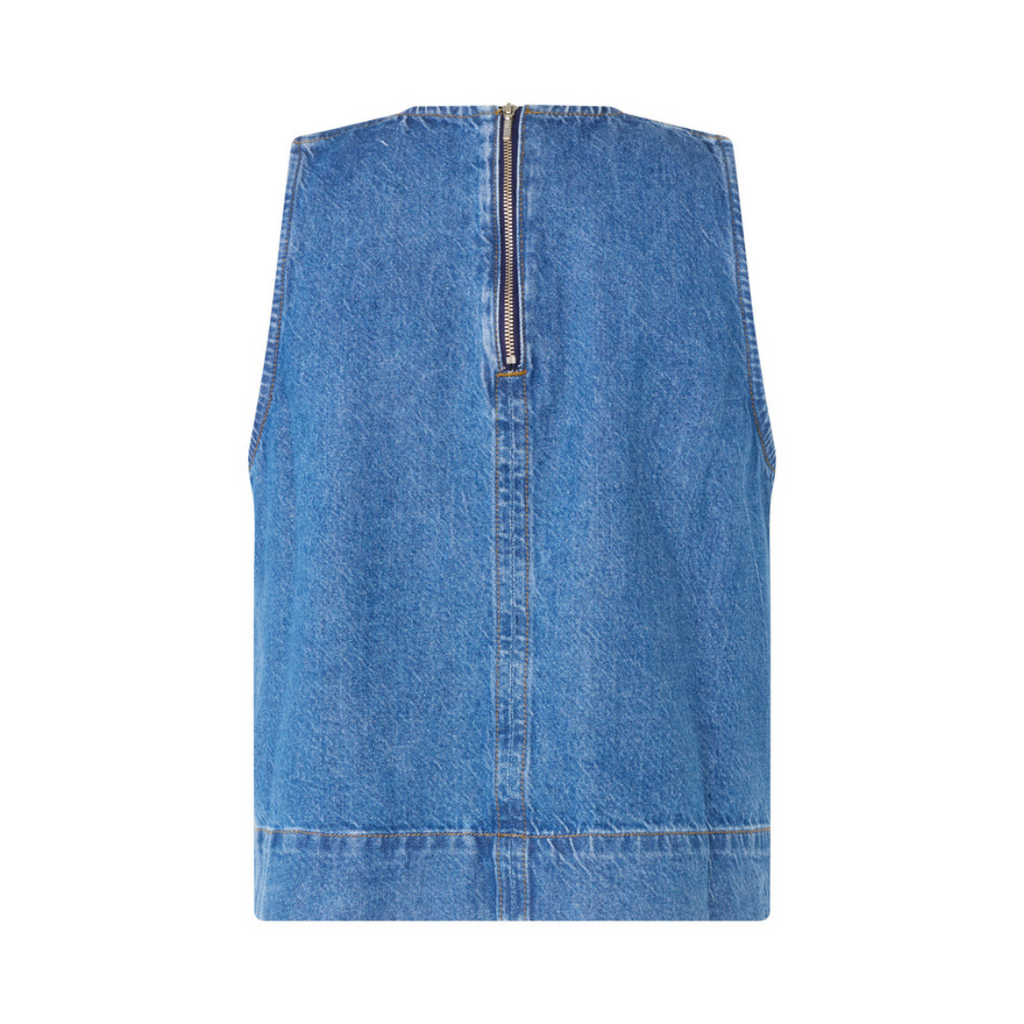 GLOBAL FUNK - TOP - RIHNE 58439850 - MID VINTAGE BLUE