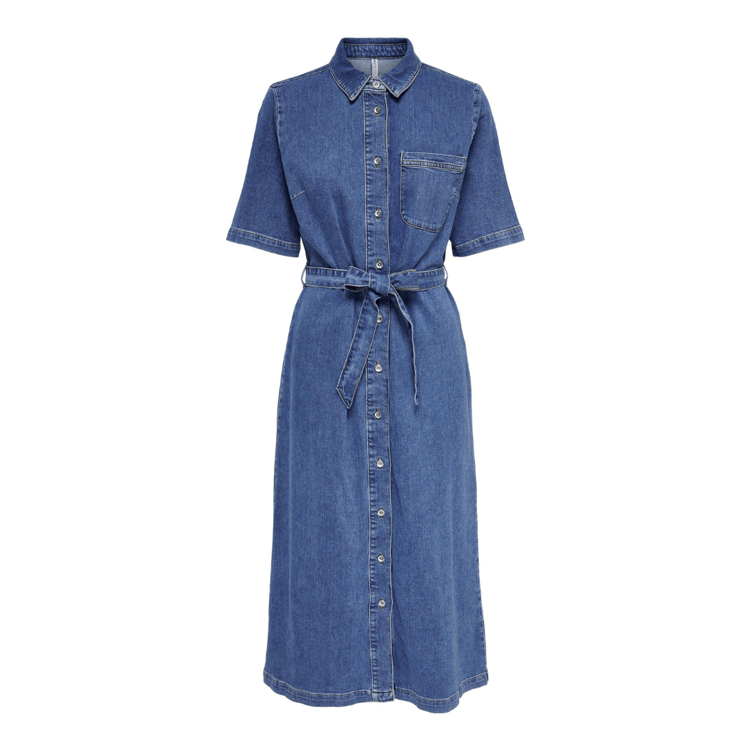 ONLY - KJOLE - LANA 15283308 - MEDIUM BLUE DENIM