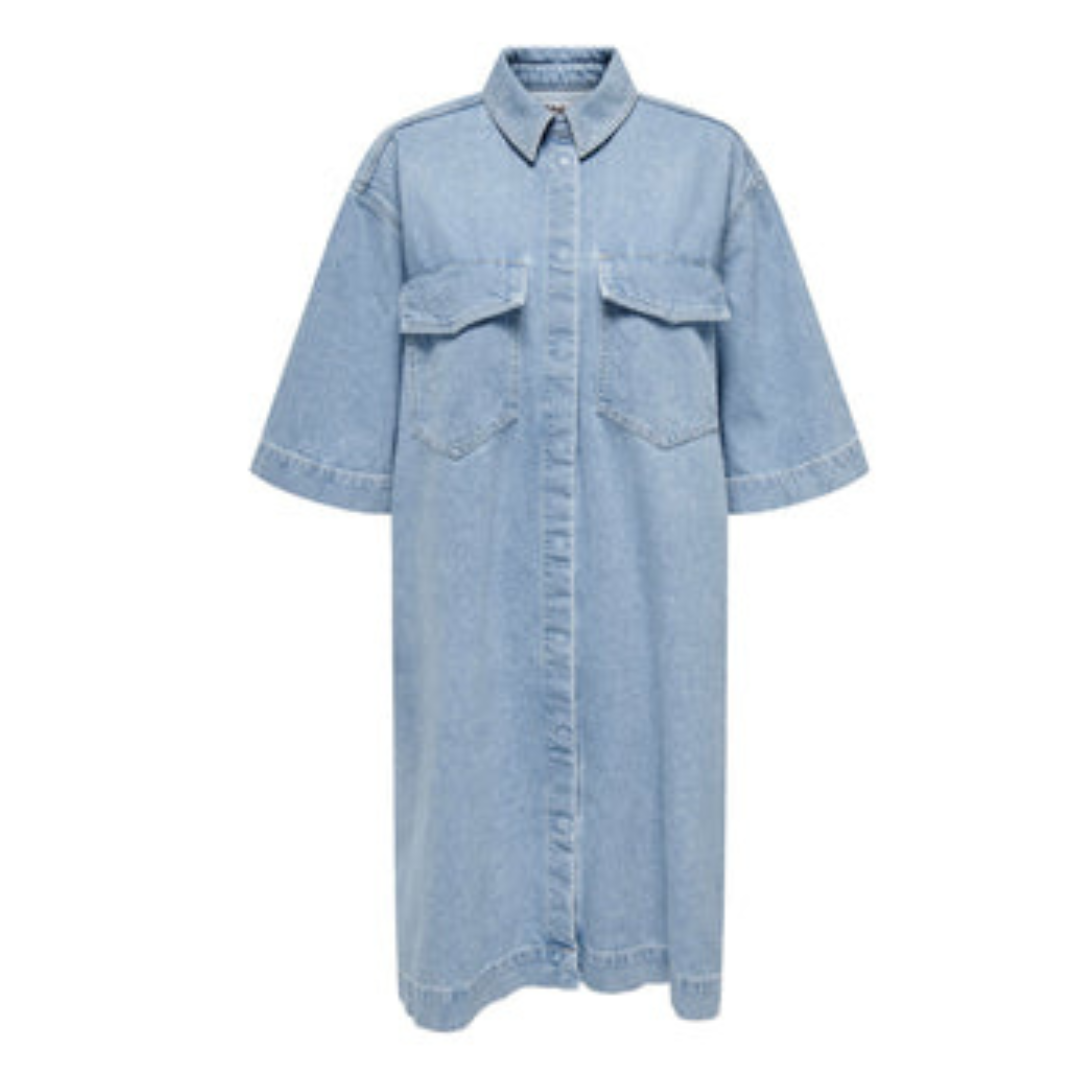 ONLY - DENIMKJOLE - SOPHIE 15327766 - LIGHT BLUE DENIM