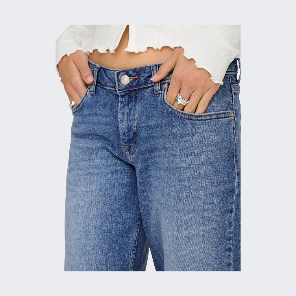 ONLY - JEANS - JUDY LOW 15366404 - MEDIUM BLUE DENIM