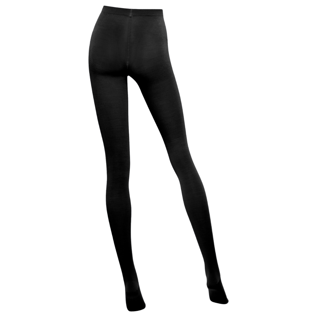 WOLFORD - STRØMPEBUKSER - MERINO 11310 - 7005 SORT