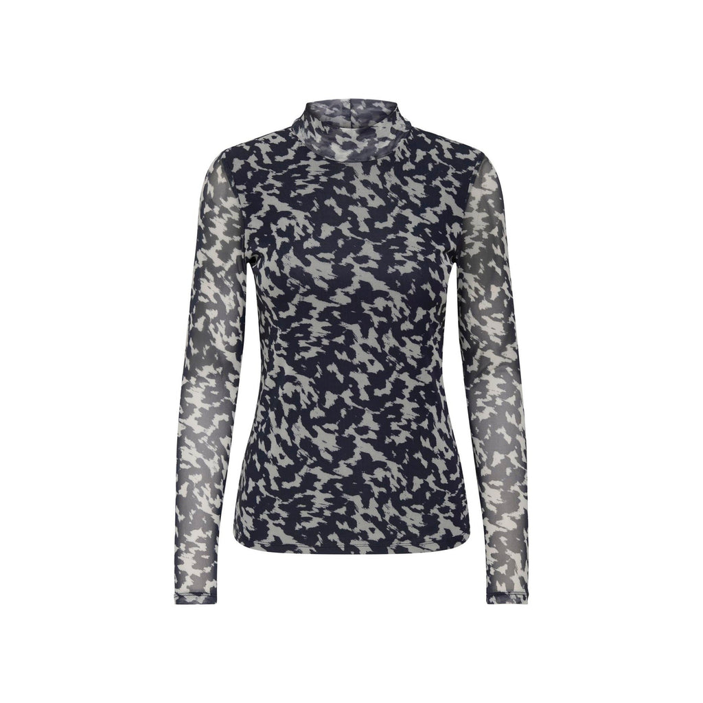 ONLY - MESHBLUSE - ERICA 15141298 - BLUE GRAPHITE