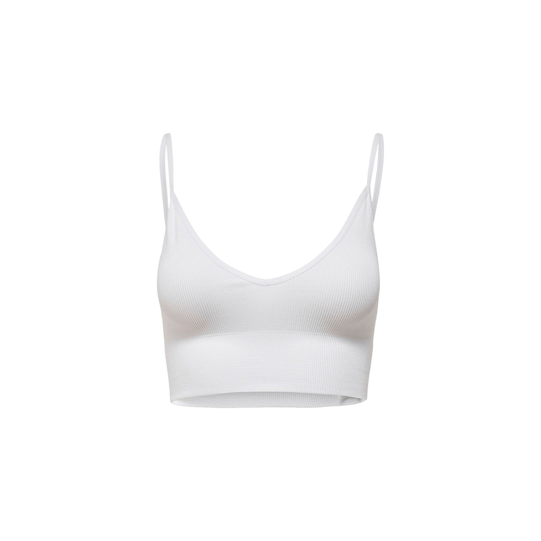 ONLY - BH - VICKY RIB SEAMLESS 15201539 - BRIGHT WHITE