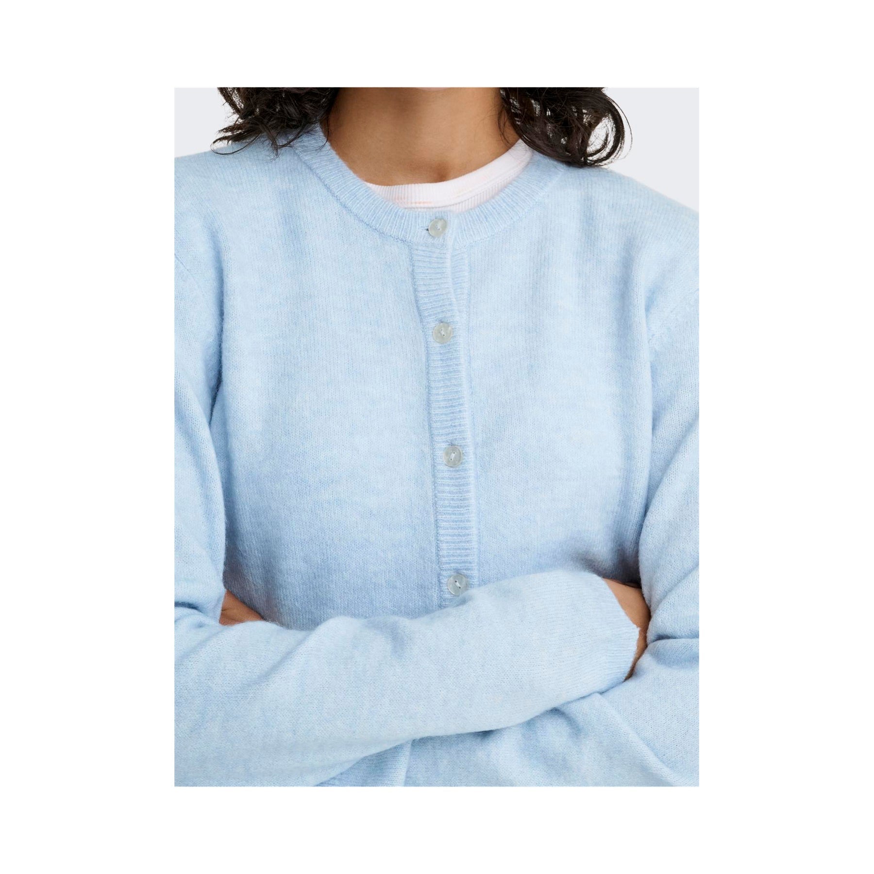 ONLY - CARDIGAN - SIMONI 15368980 - CASHMERE BLUE
