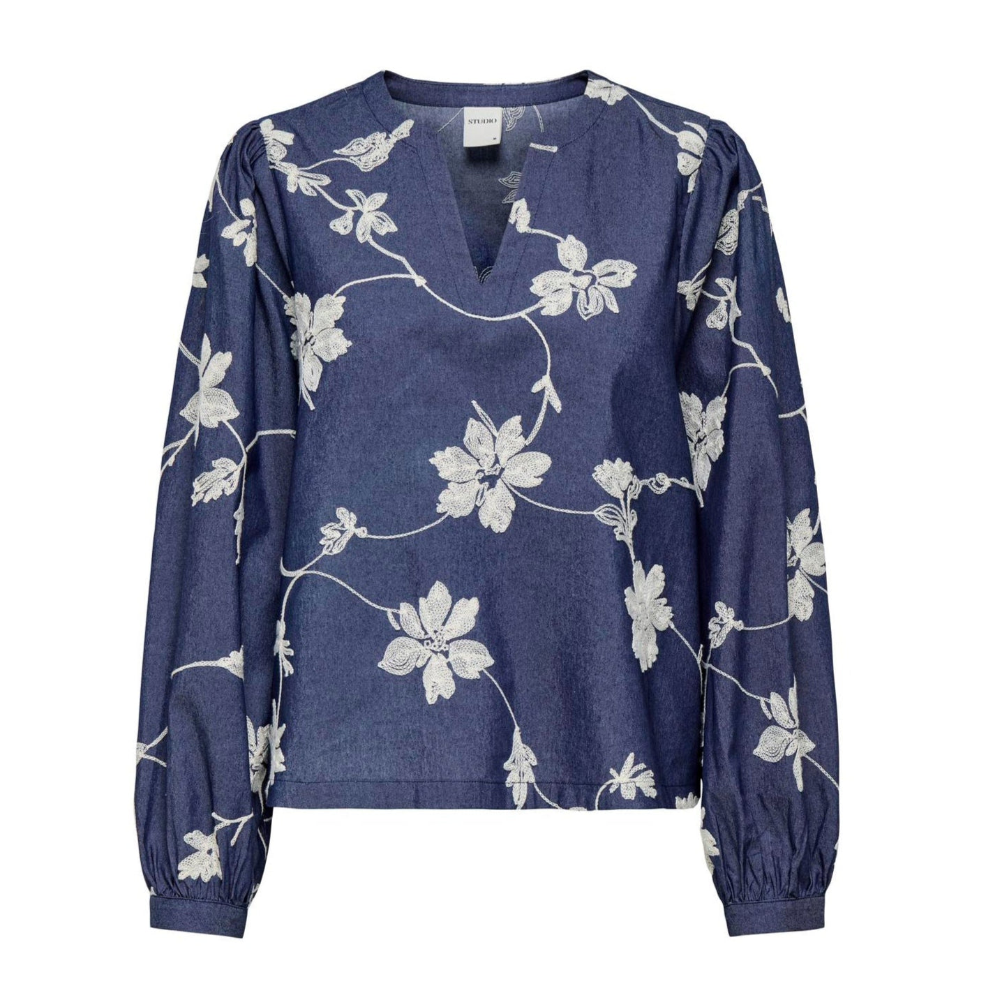 ONLY - BLUSE - SAKA 15357483 - BLUE INDIGO