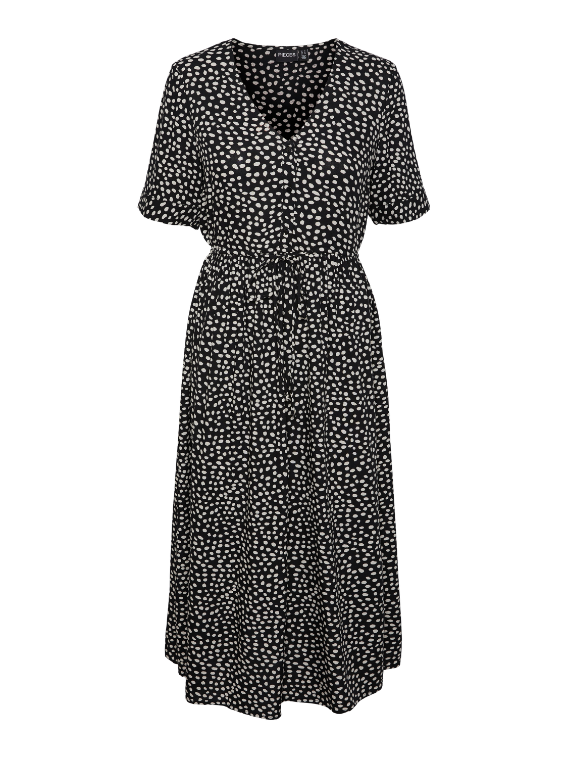 PIECES - KJOLE - TALA 17133688  - BLACK DOT