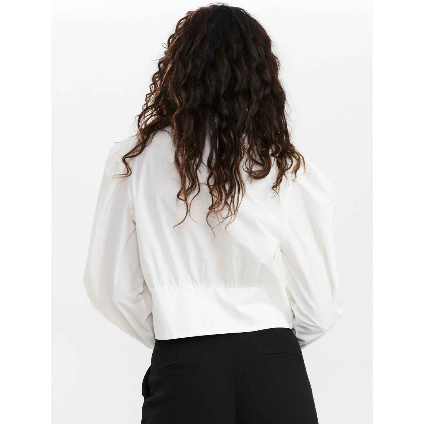 NÜMPH - SKJORTE - AUGUSTA  702543 - BRIGHT WHITE