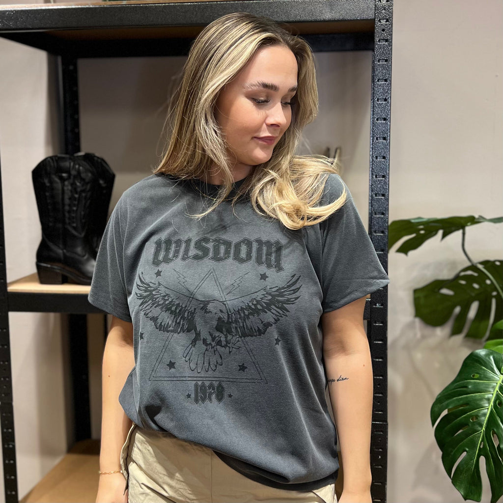 MBYM - T-SHIRT - WISDOM MEINO - ARSENIC GREY