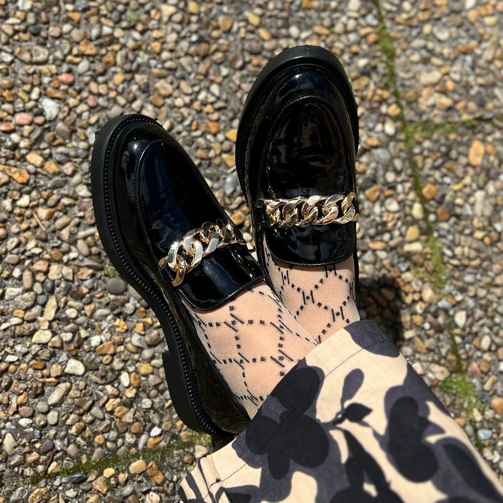 COPENHAGEN SHOES - LOAFERS - AWARE CS7646 - SORT LAK
