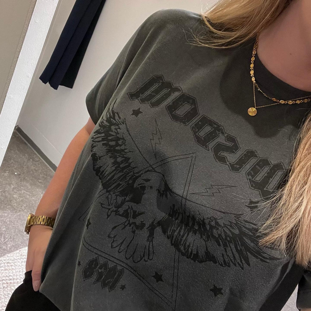 MBYM - T-SHIRT - WISDOM MEINO - ARSENIC GREY