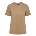 PIECES - T-SHIRT - RIA SOLID 17140802 - SILVER MINK