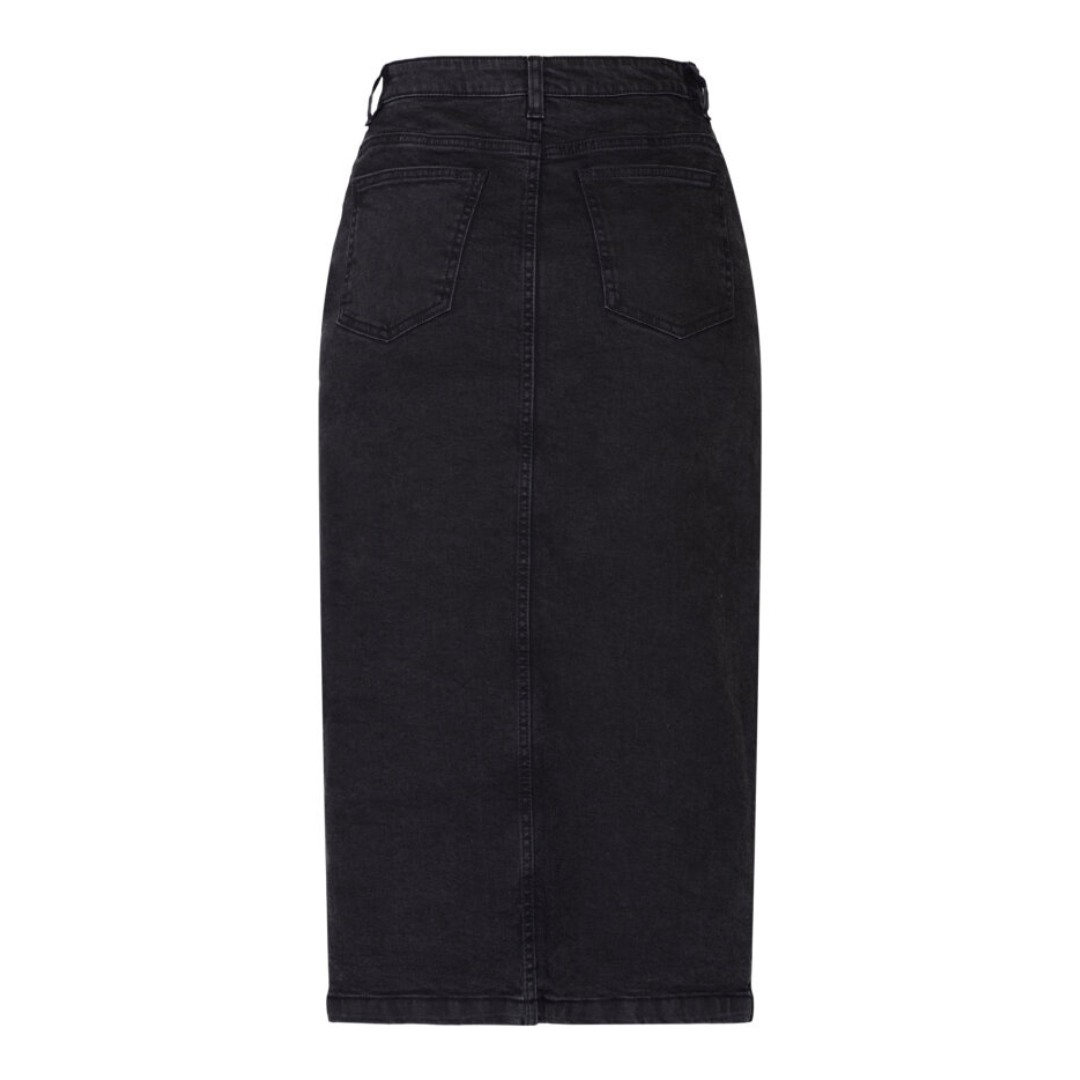 SISTERS POINT - DENIM NEDERDEL - OLIA 16206 - D. GRAY