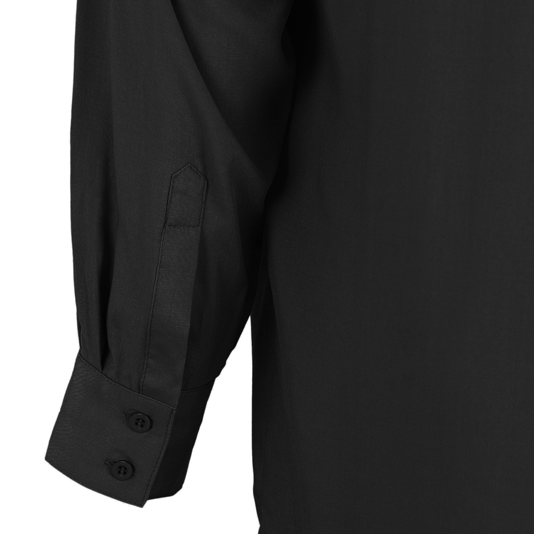 SOFT REBELS - SKJORTE - FREEDOM LANG SR420-758 - SORT