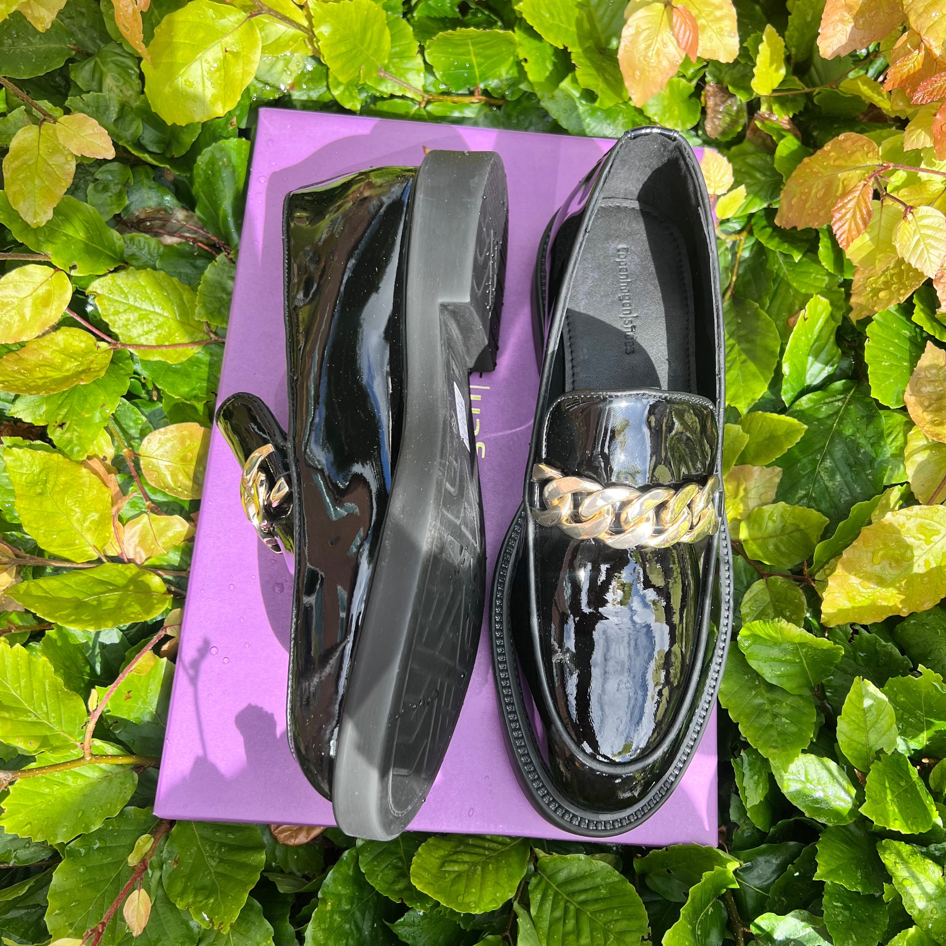 COPENHAGEN SHOES - LOAFERS - AWARE CS7646 - SORT LAK