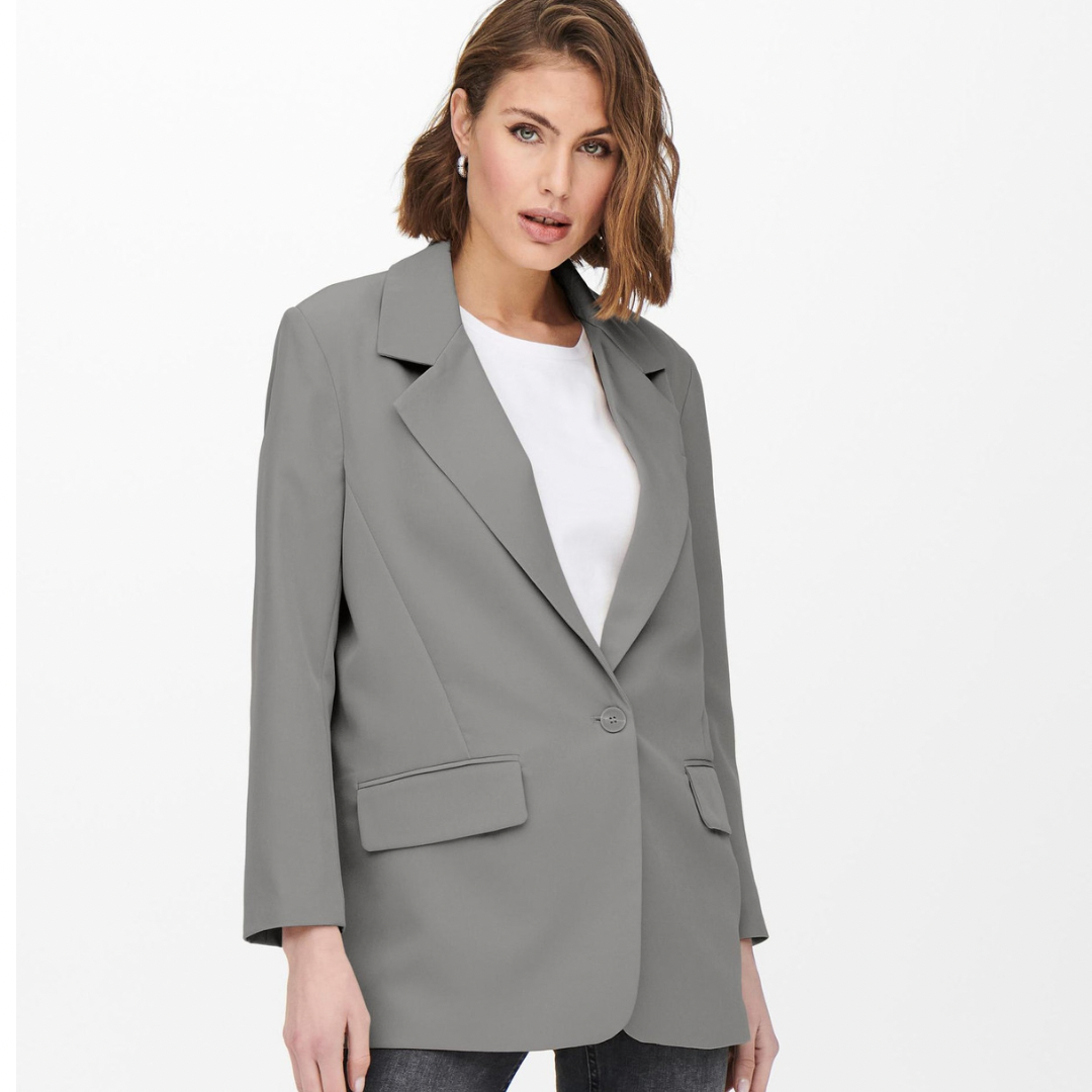 ONLY - BLAZER - LANA BERRY 15245698 - STEEPLE GRAY