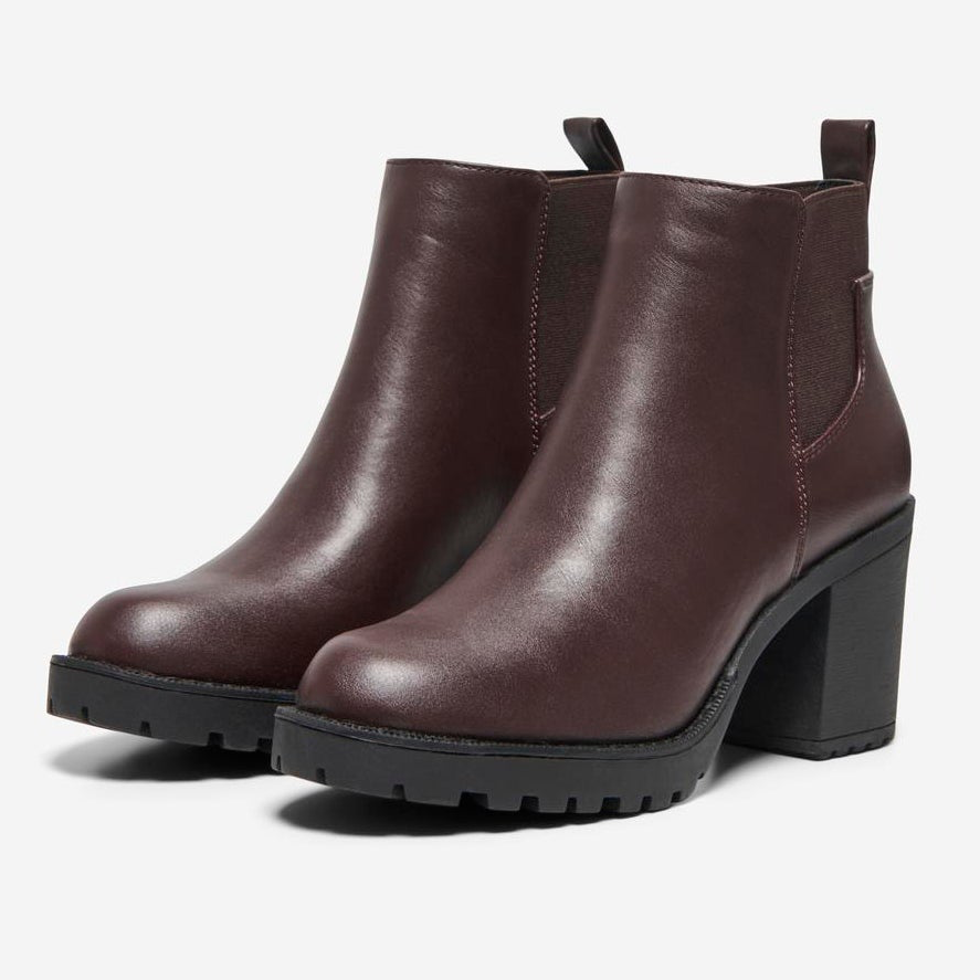 ONLY SHOES - STØVLE - BARBARA 15184295 - BROWN STONE