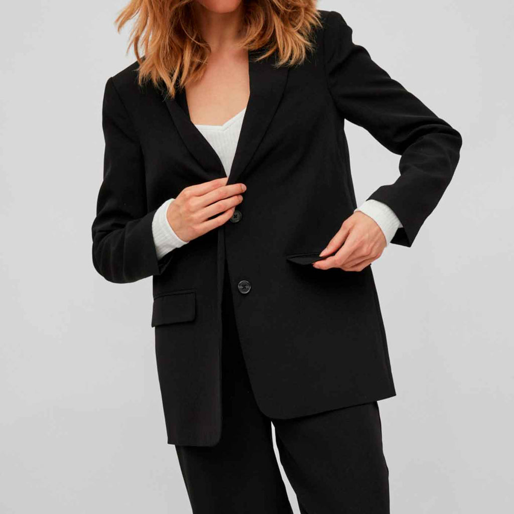 VILA - BLAZER - KAMMA 14082622 - SORT