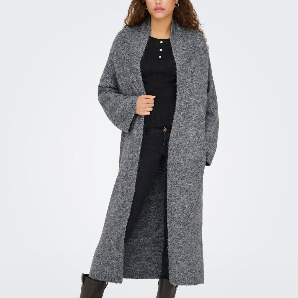 ONLY - COATIGAN - AZU 15350973 - MEDIUM GREY MELANGE