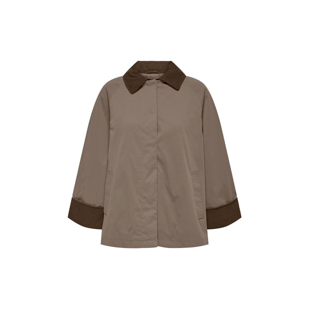 ONLY - JAKKE - ORCHID MIX CORDUROY 15333180 - WALNUT/CHOCOLATE BROWN