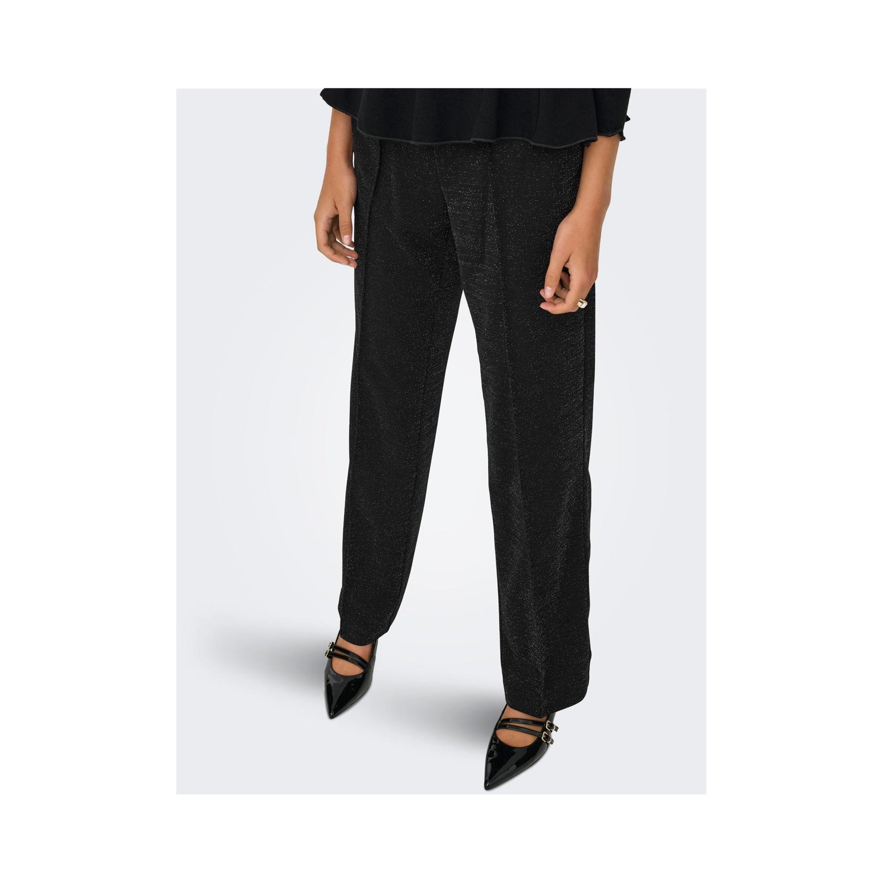 ONLY - BUKS - POPTRASH-SUKI ALYA 15362221 - BLACK/SILVER LUREX