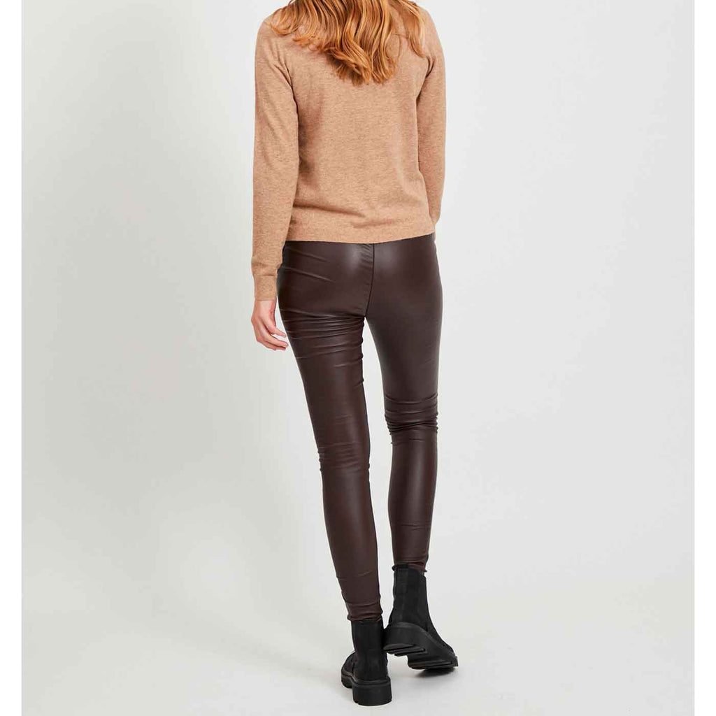 OBJECT - BUKS/LEGGINGS - BELLE COATED 23029748 - JAVA