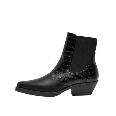 ONLY - STØVLE - BRONCO KORT 15304869 - SORT