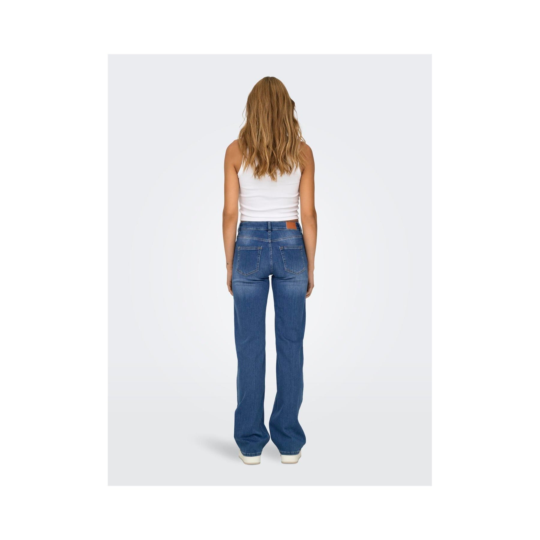 ONLY - JEANS - BLUSH 15330787 - MEDIUM BLUE DENIM