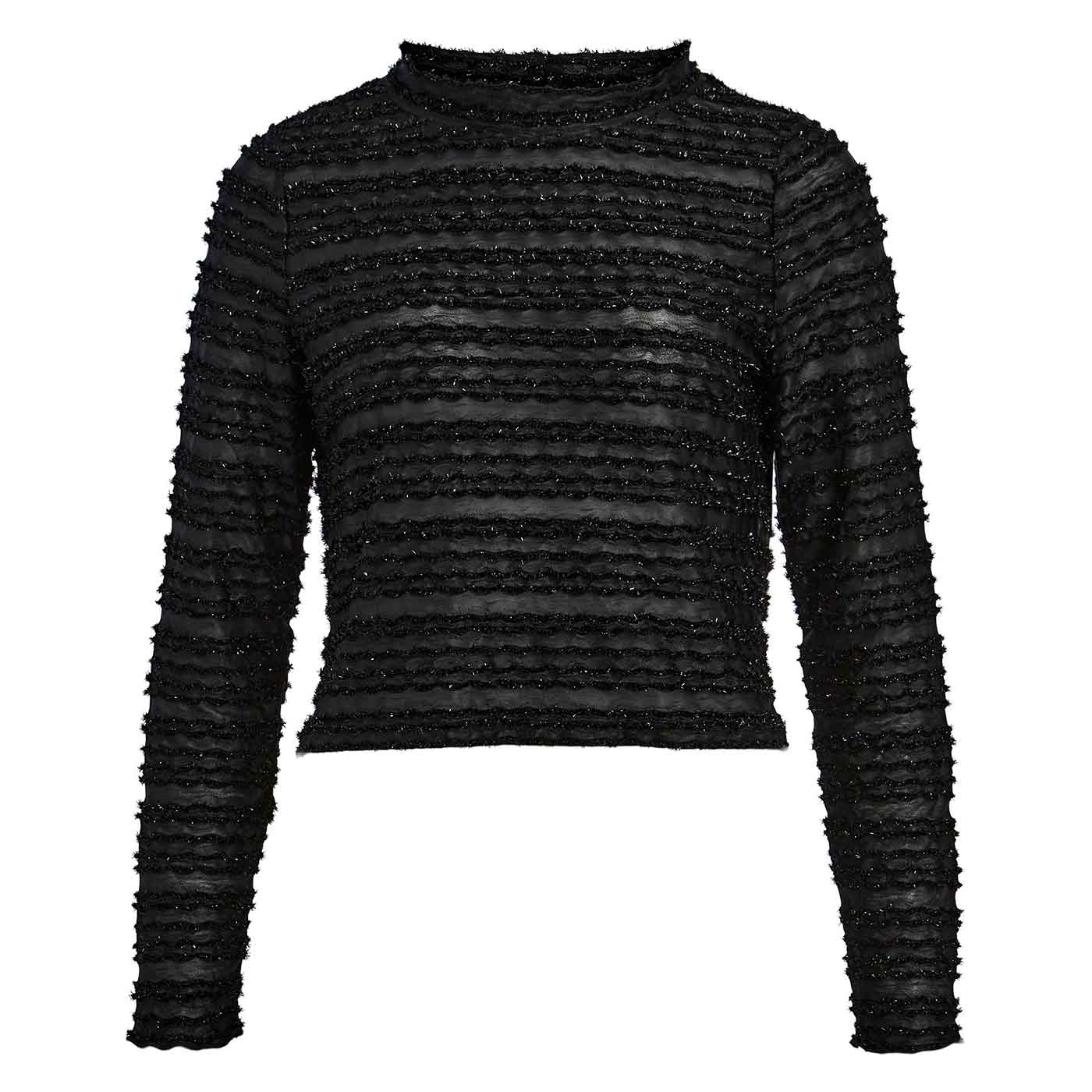 OBJECT - BLUSE - RUNA 23040579 - SORT