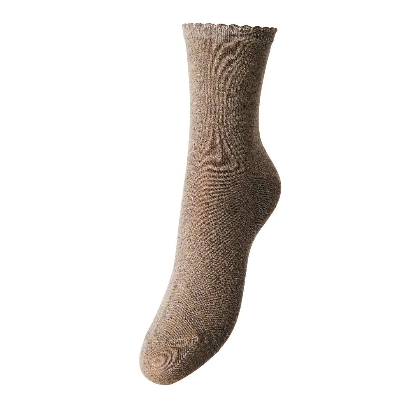 PIECES - STRØMPE - SEBBY 17078534 - DEEP LICHEN GREEN