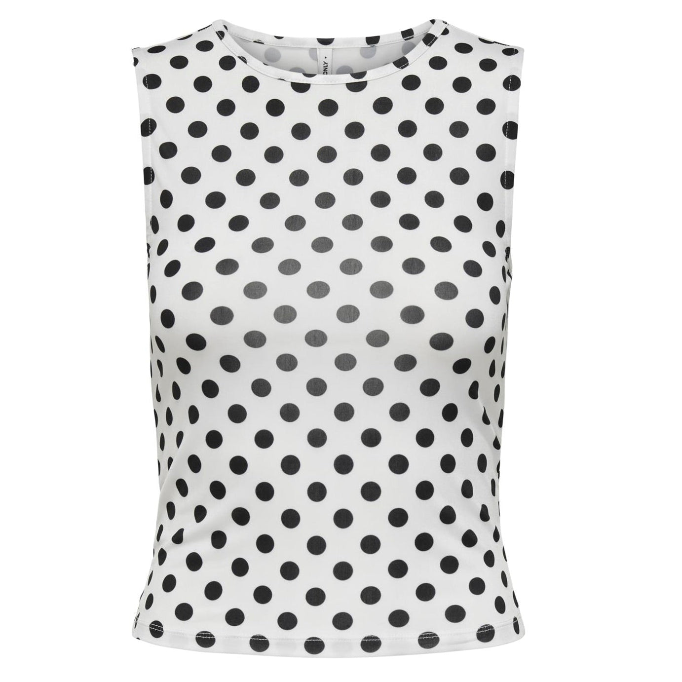 ONLY - TOP - ANNA 15375360 - WHITE/BLACK DOTS