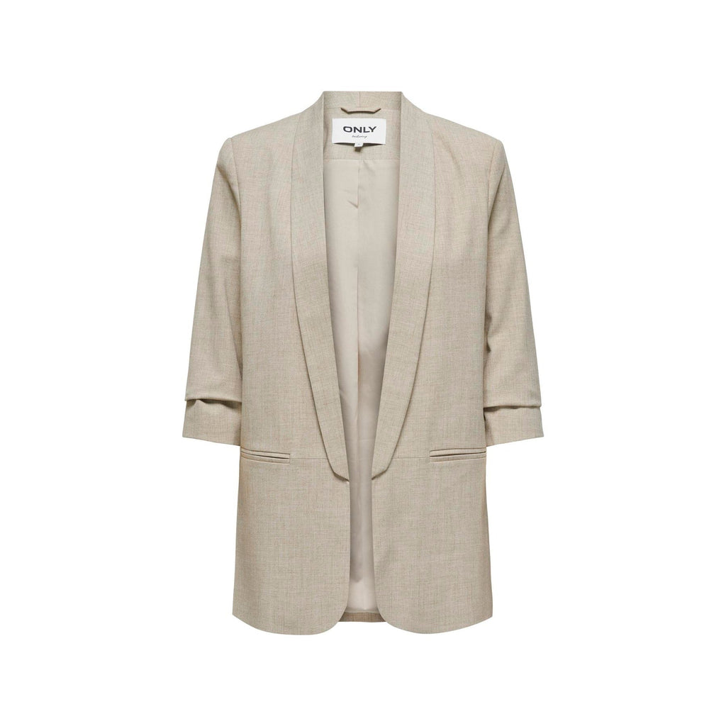 ONLY - BLAZER - ELLY 15197451 - WHITE PEPPER MELANGE