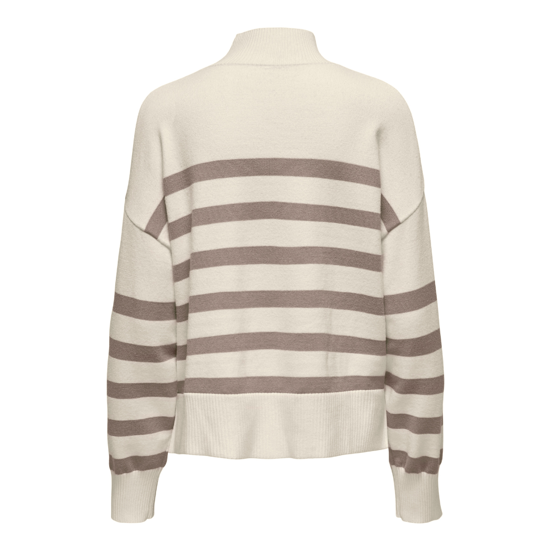 ONLY - STRIK - BARI HIGHNECK 15283109 - BIRCH/FUNGI