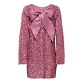 ONLY - KJOLE - ANIKA SEQUINS BOW 15339408 - DUSTY ROSE