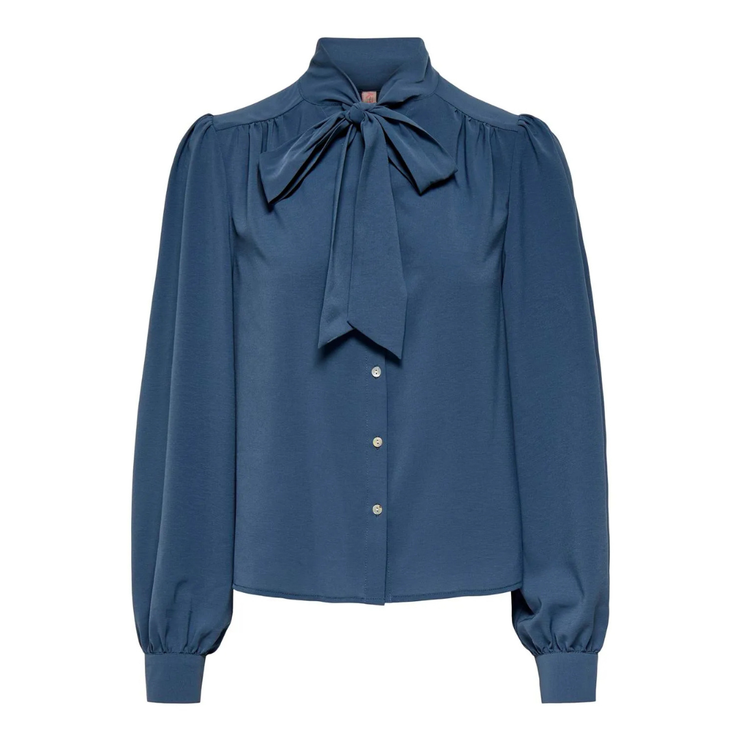 ONLY - SKJORTE - TUMA TIE 15344221 - SARGASSO SEA