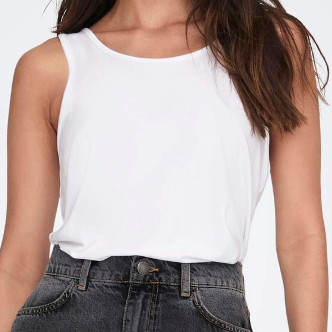 ONLY - TOP - MOSTER 15296628 - HVID
