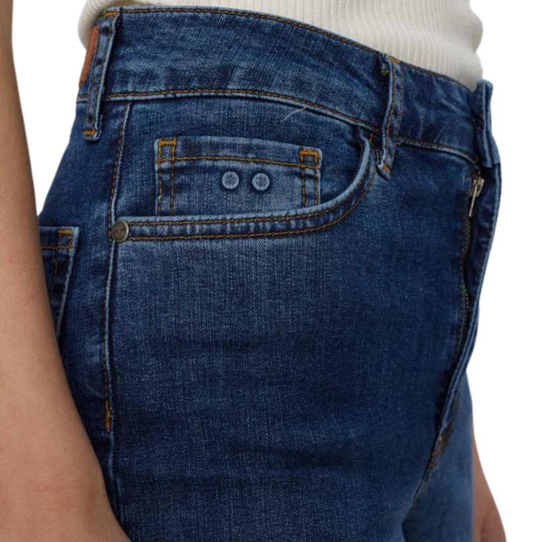 NÜMPH - JEANS - PARIS LONG 704982 - MEDIUM BLUE DENIM