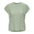 ONLY - T-SHIRT - SMILLA 15231005 - FROSTY GREEN